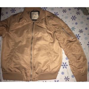Golden Bomber Jacket
